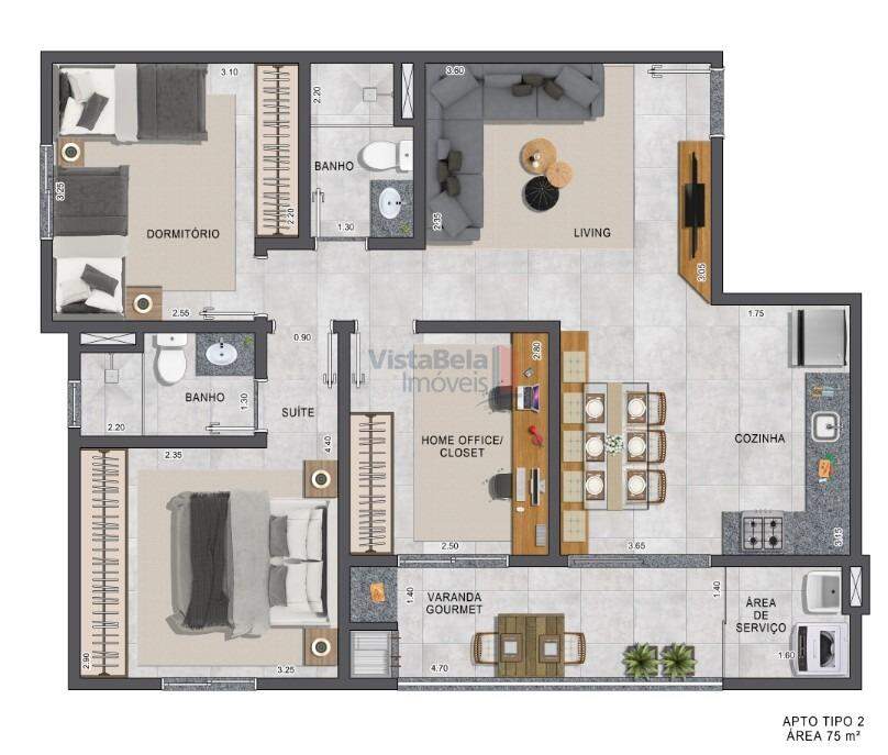 Apartamento à venda no Vila SÃO Jose: 