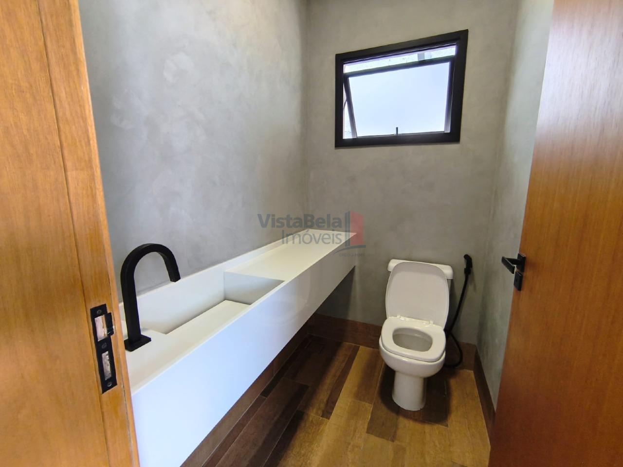 Casa em Condomínio à venda no Loteamento Residencial Fazenda Casa Grande: Lavabo