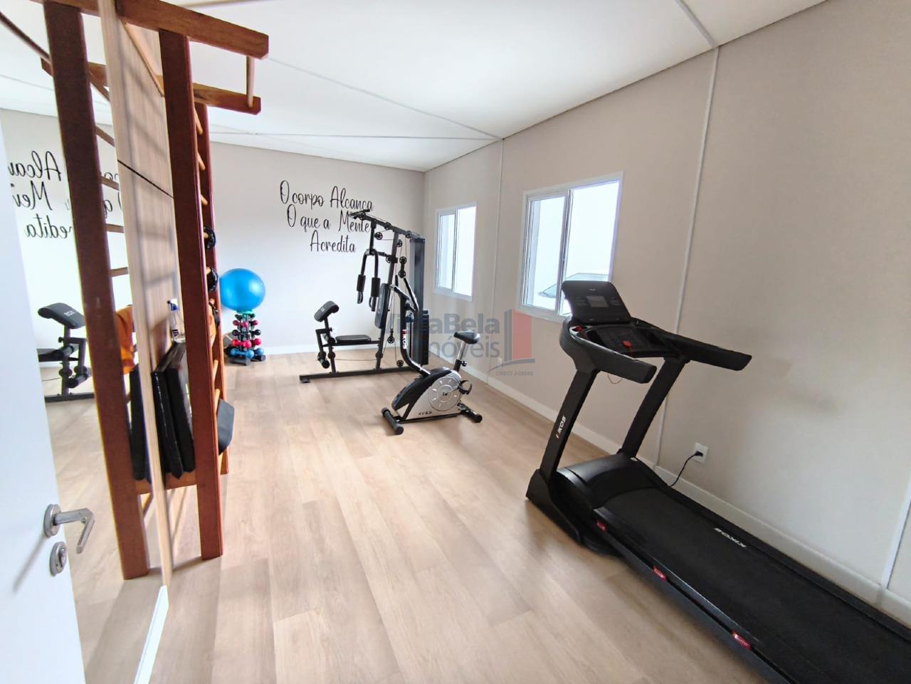 Apartamento à venda no Loteamento Residencial e Comercial Bosque Flamboyant: Academia