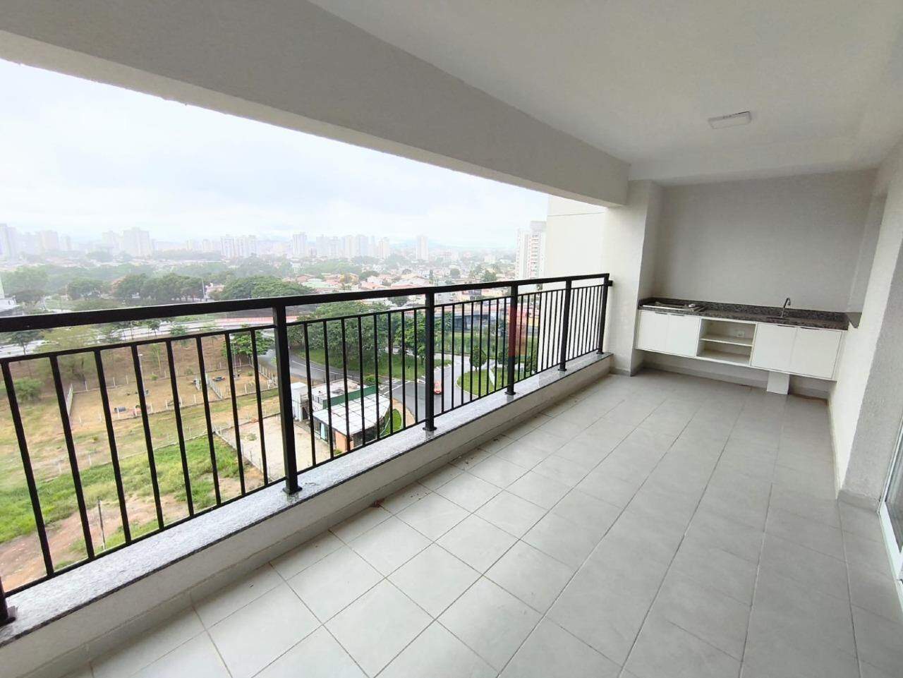Apartamento para aluguel no Loteamento Residencial e Comercial Bosque Flamboyant: Ampla Varanda Gourmet