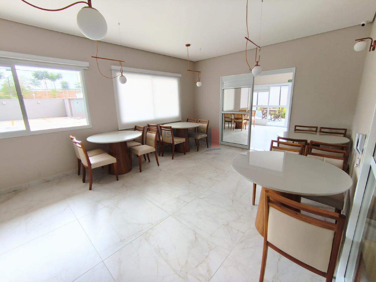Apartamento para aluguel no Loteamento Residencial e Comercial Bosque Flamboyant: Salão de Festas