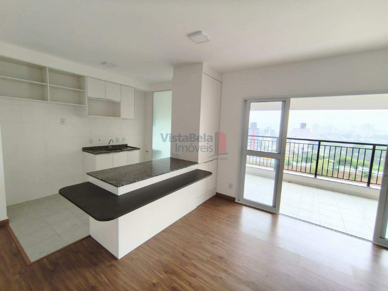 Apartamento para aluguel no Loteamento Residencial e Comercial Bosque Flamboyant: Cozinha Integrada