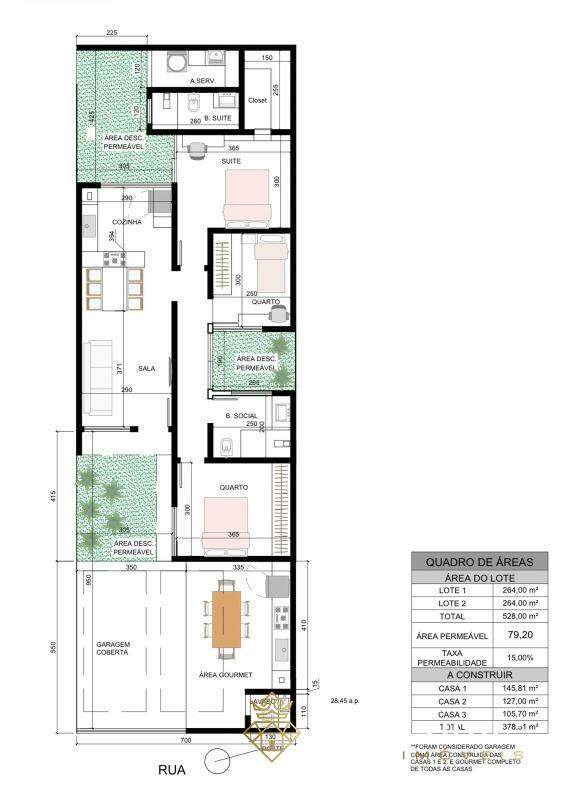 Lote à venda no Rancho Alegre : 