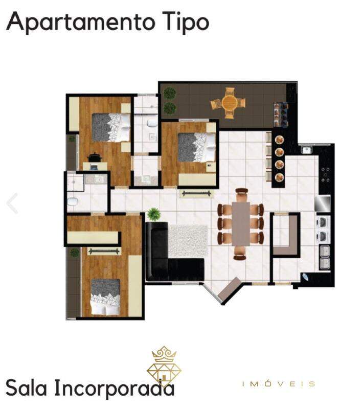 Apartamento à venda no Santa Clara : 
