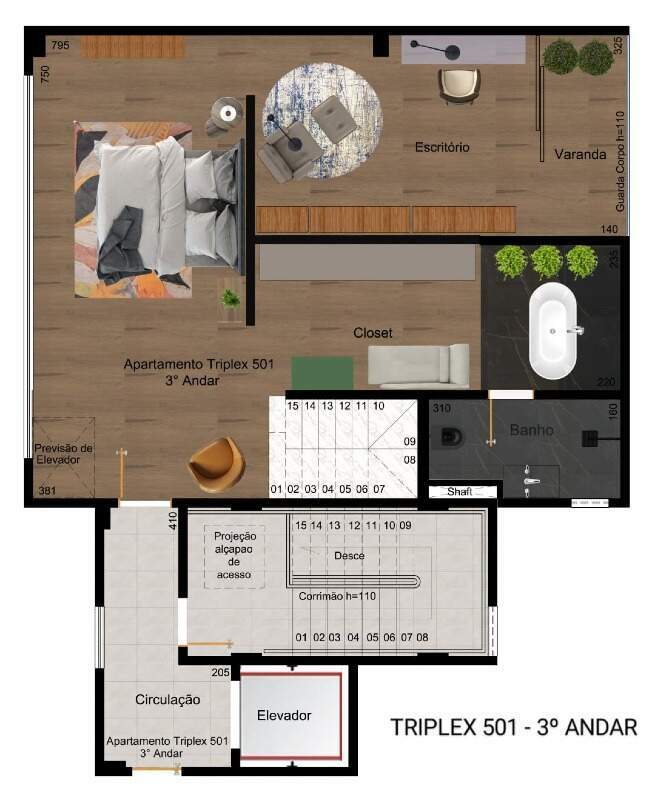 APARTAMENTO à venda no CERQUEIRA LIMA: 