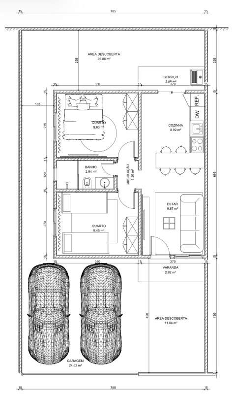 CASA à venda no Parque Jardim Santanense: 
