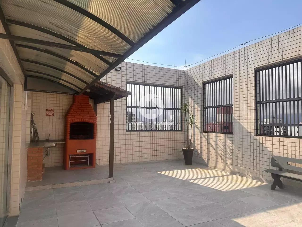 Apartamento 2 Dormitórios, Suíte, Varanda, Dependência Completa e Garagem na Aparecida – Santos/SP em Aparecida, Santos — foto 28