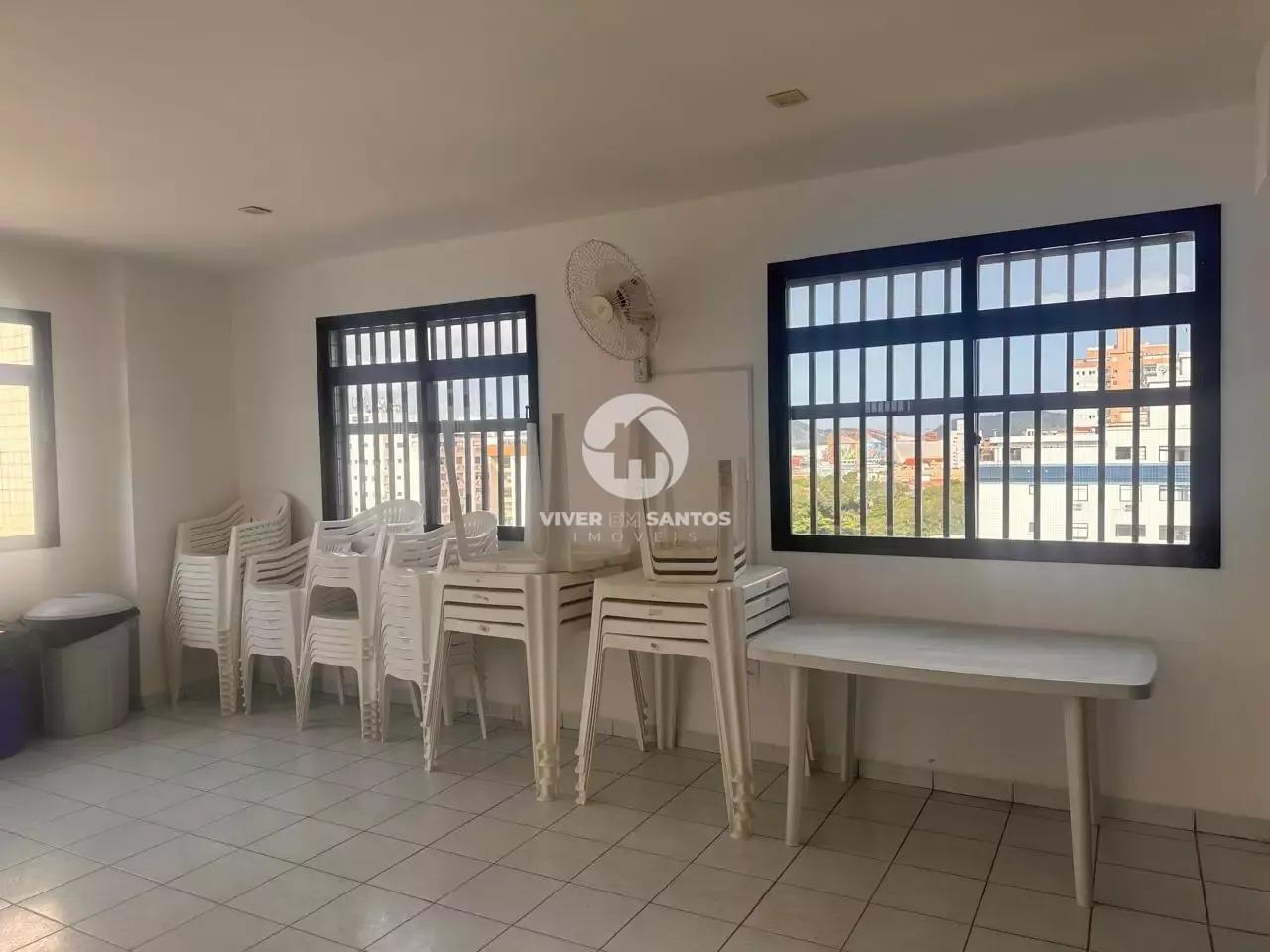 Apartamento 2 Dormitórios, Suíte, Varanda, Dependência Completa e Garagem na Aparecida – Santos/SP em Aparecida, Santos — foto 31