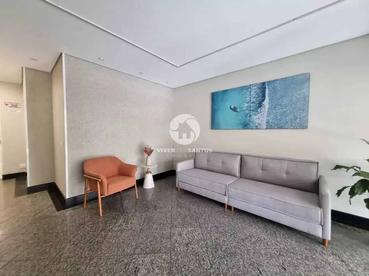 Apartamento 2 Dormitórios, Suíte, Varanda, Dependência Completa e Garagem na Aparecida – Santos/SP em Aparecida, Santos — foto 29