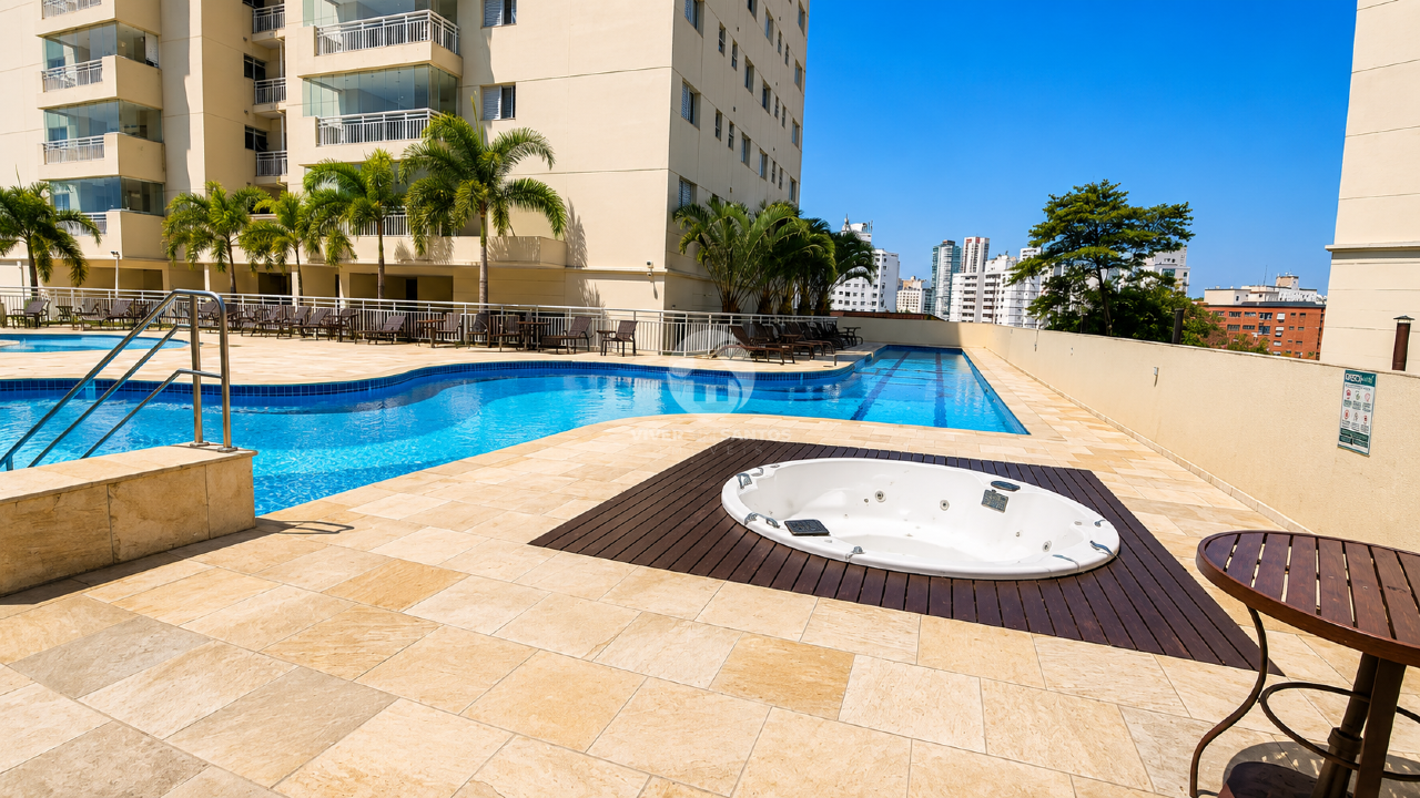 Apartamento 3 Dormitórios, Varanda Gourmet, 2 Vagas e Lazer Completo no Marapé – Santos/SP em Marapé, Santos — foto 24