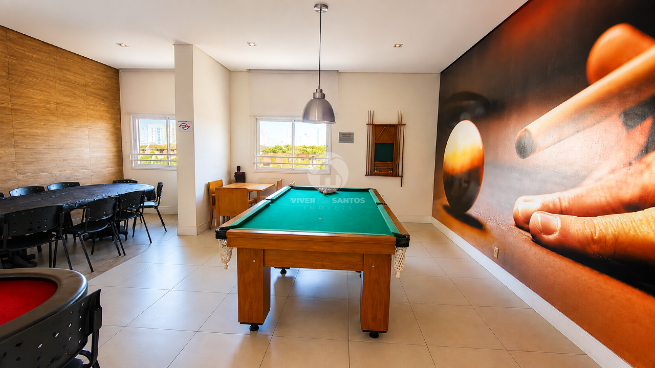 Apartamento 3 Dormitórios, Varanda Gourmet, 2 Vagas e Lazer Completo no Marapé – Santos/SP em Marapé, Santos — foto 37