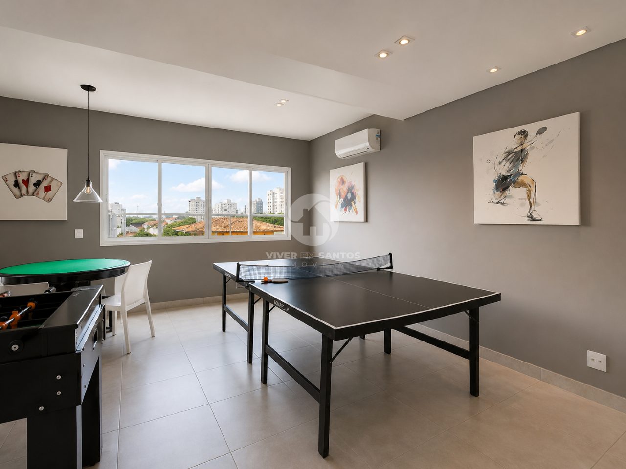 Apartamento com 2 suítes e varanda gourmet na Ponta da Praia em Ponta da Praia, Santos — foto 33