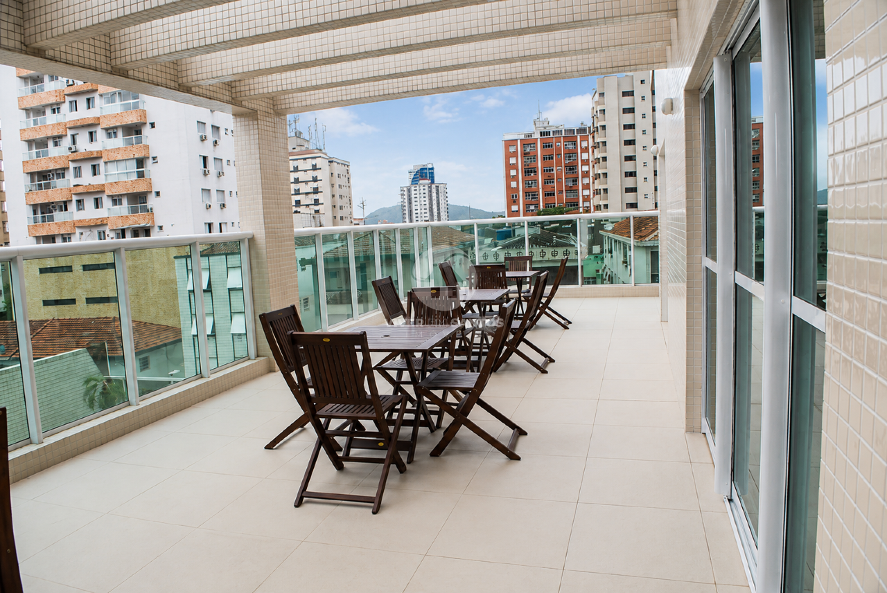 Apartamento com 2 suítes e varanda gourmet na Ponta da Praia em Ponta da Praia, Santos — foto 29