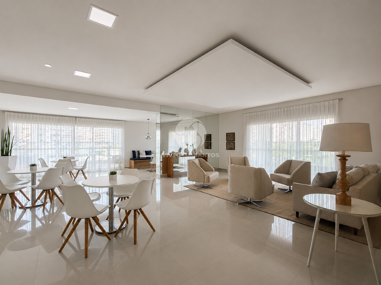Apartamento com 2 suítes e varanda gourmet na Ponta da Praia em Ponta da Praia, Santos — foto 30