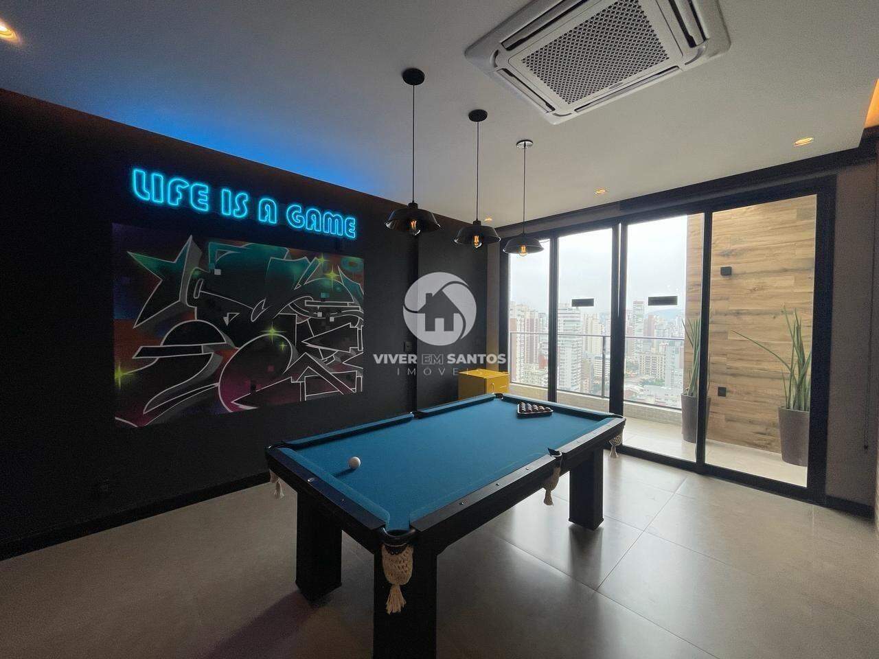 Apartamento no Boqueirão - 01 dormitório- vaga demarcada -Lazer completo- prox. á praia em Boqueirão, Santos — foto 38