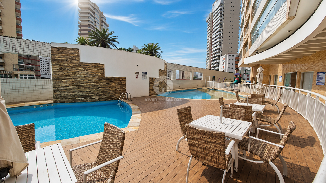 Apartamento à venda, 2 quartos, 2 suítes, 1 vaga, Gonzaga - Santos/SP em Gonzaga, Santos — foto 27