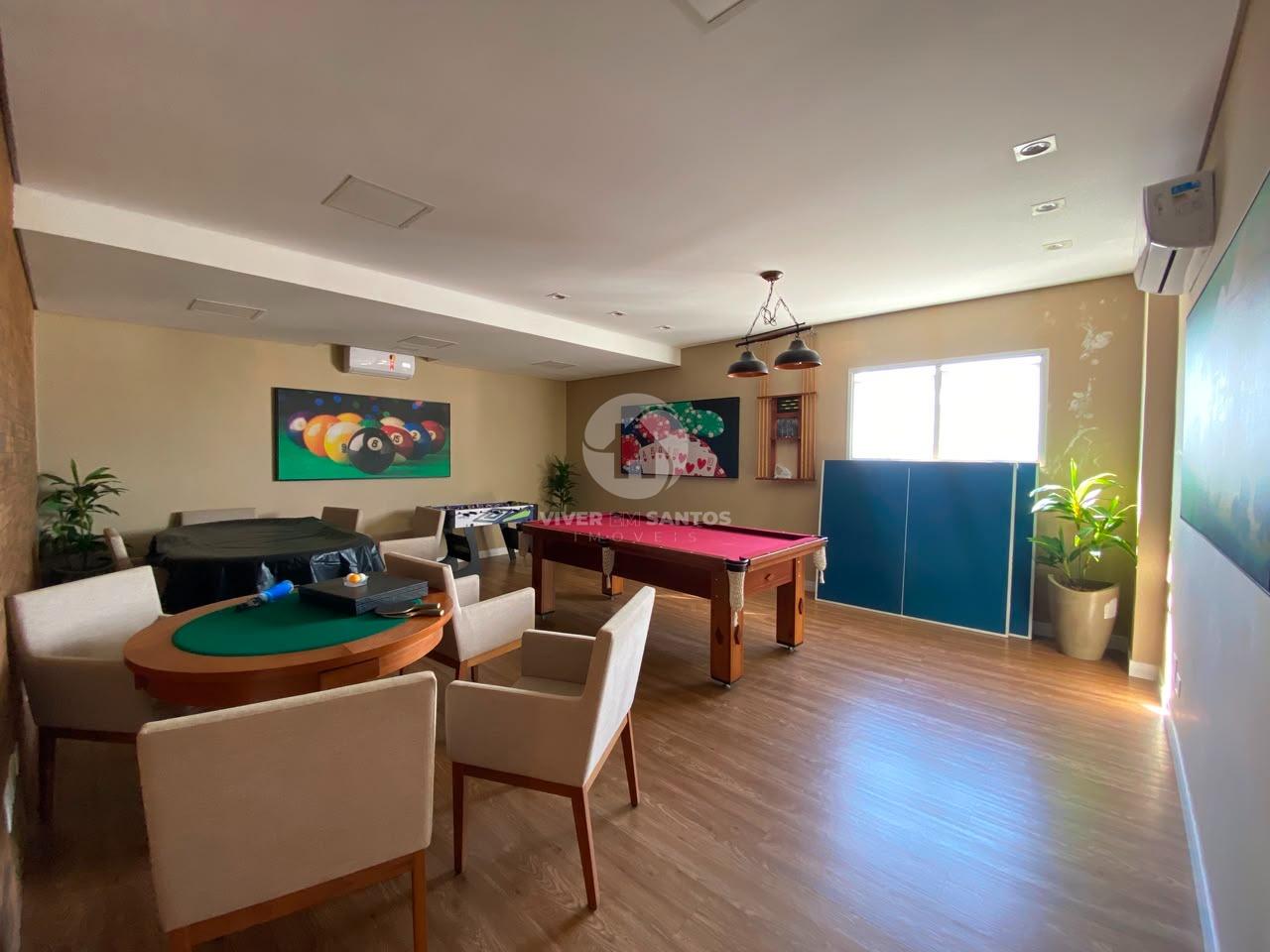 Apartamento Mobiliado, 2 Dormitórios, Varanda Gourmet, Vaga Demarcada e Lazer Completo no Boqueirão – Santos/SP em Boqueirão, Santos — foto 46