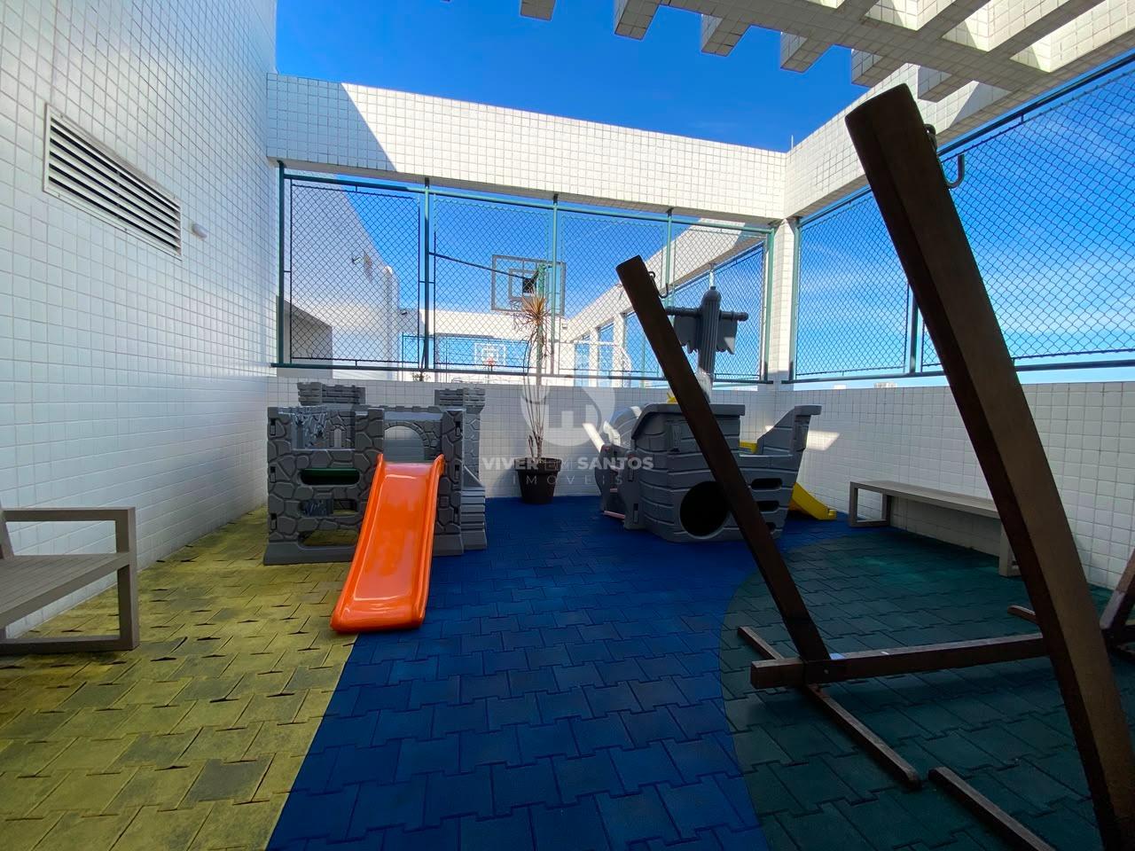 Apartamento Mobiliado, 2 Dormitórios, Varanda Gourmet, Vaga Demarcada e Lazer Completo no Boqueirão – Santos/SP em Boqueirão, Santos — foto 47