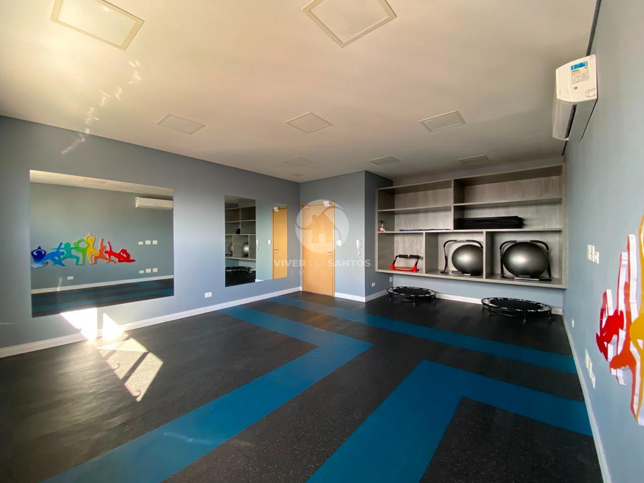 Apartamento Mobiliado, 2 Dormitórios, Varanda Gourmet, Vaga Demarcada e Lazer Completo no Boqueirão – Santos/SP em Boqueirão, Santos — foto 42