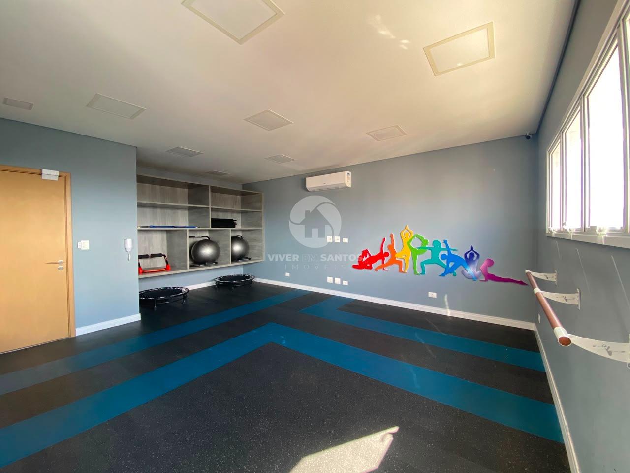 Apartamento Mobiliado, 2 Dormitórios, Varanda Gourmet, Vaga Demarcada e Lazer Completo no Boqueirão – Santos/SP em Boqueirão, Santos — foto 37