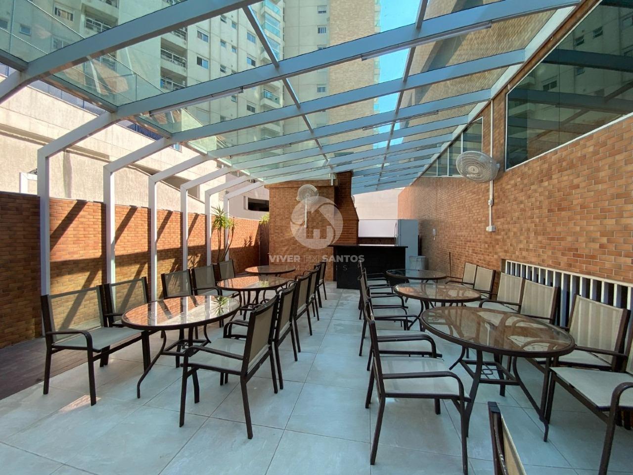 Apartamento Padrão Embaré com lazer e 2 vagas de garagem. em Embaré, Santos — foto 28