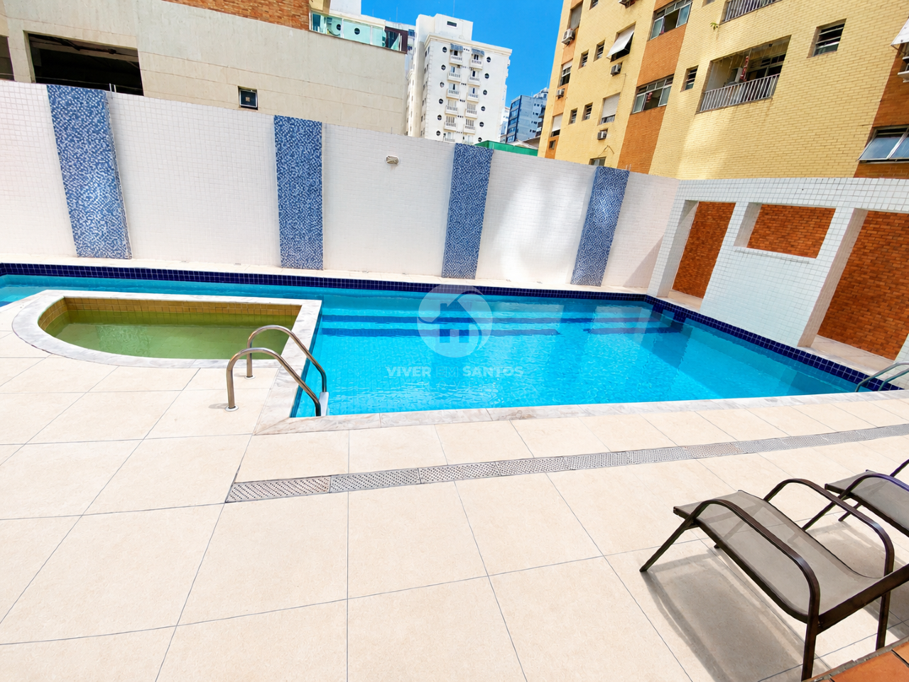 Apartamento Padrão Embaré com lazer e 2 vagas de garagem. em Embaré, Santos — foto 23
