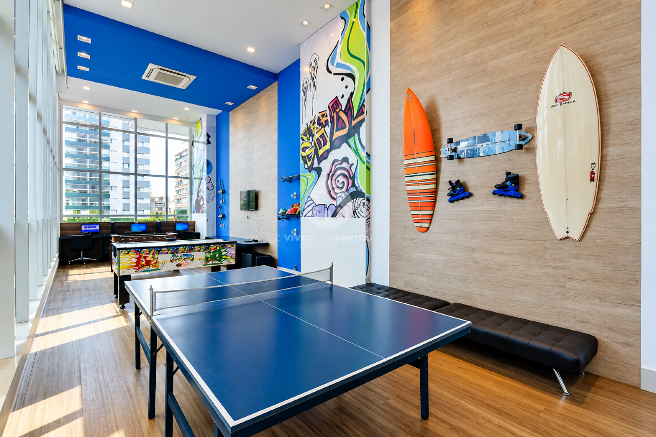 Apartamento 2 suítes, 2 vagas e Lazer Completo em Santos em Aparecida, Santos — foto 25