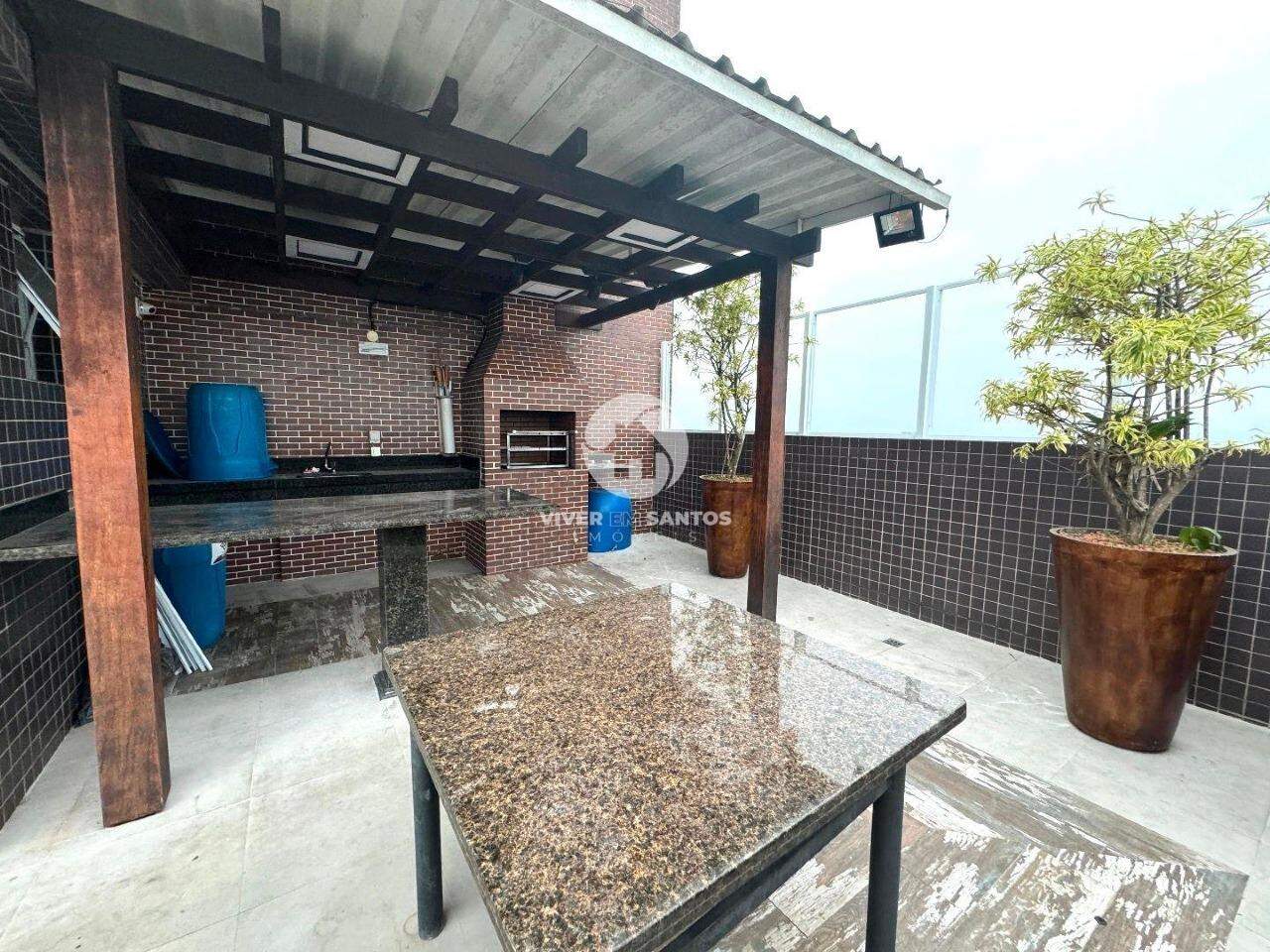 Apartamento Duplex Frente Mar, 2 Suítes, Vista para o Mar e 2 Vagas na Pompéia – Santos/SP em Pompéia, Santos — foto 23