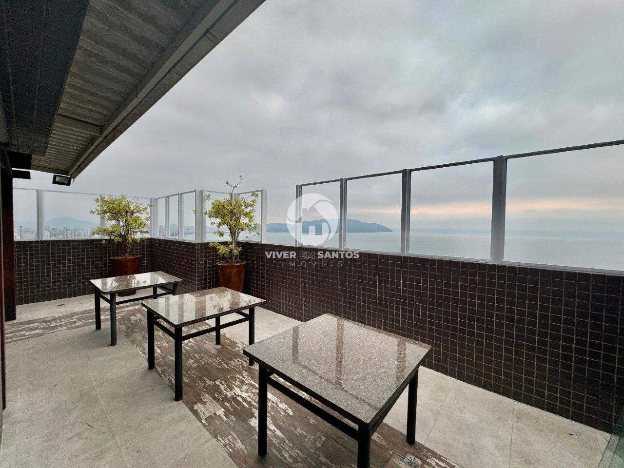 Apartamento Duplex Frente Mar, 2 Suítes, Vista para o Mar e 2 Vagas na Pompéia – Santos/SP em Pompéia, Santos — foto 26
