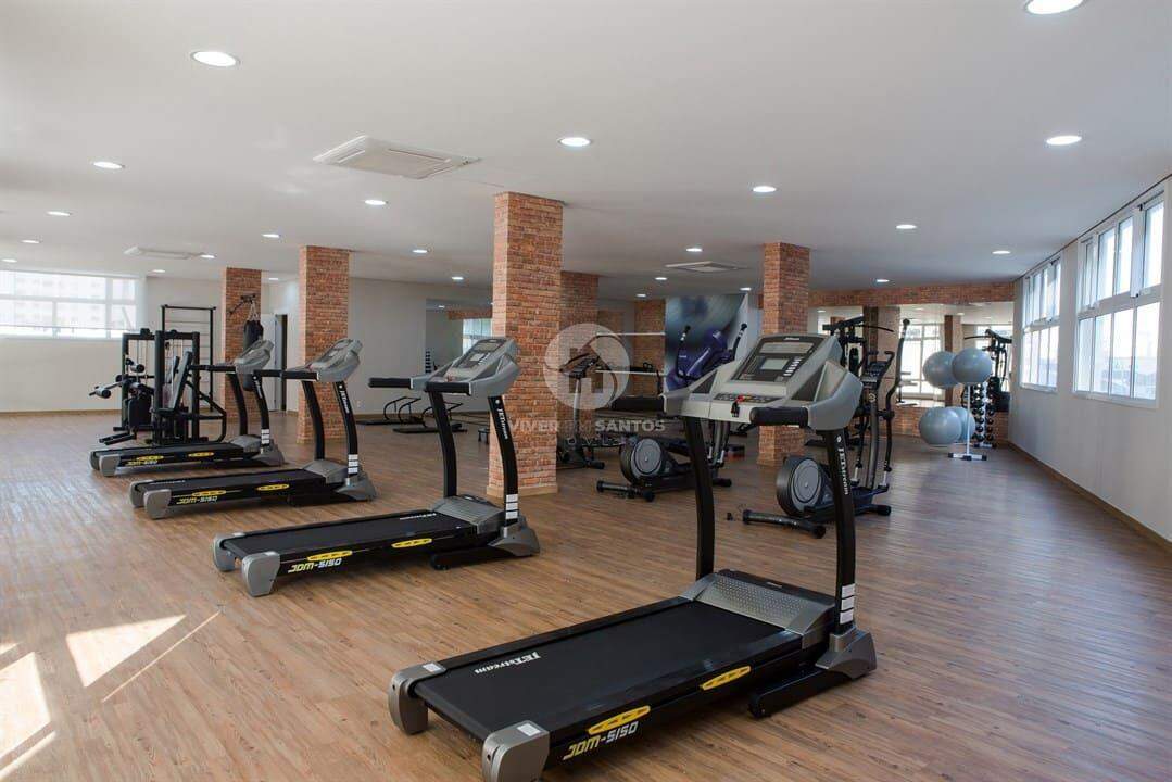 apartamento com lazer completo 2 quartos 1 suite 1 vaga SANTOS SP em Marapé, Santos — foto 26