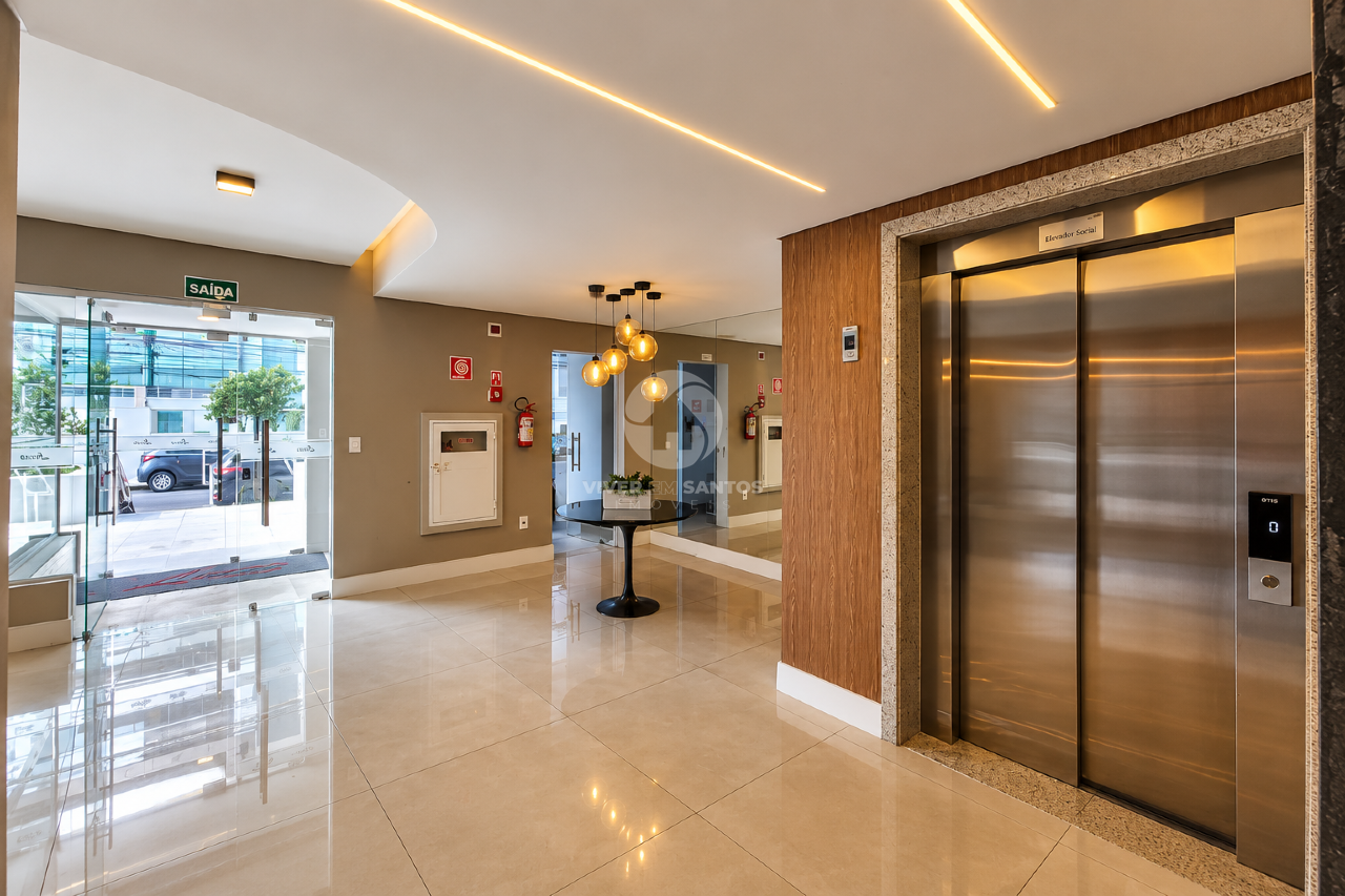 Apartamento Mobiliado, 2 Dormitórios, Suíte, Varanda e Lazer Completo no Boqueirão – Santos/SP em Boqueirão, Santos — foto 39