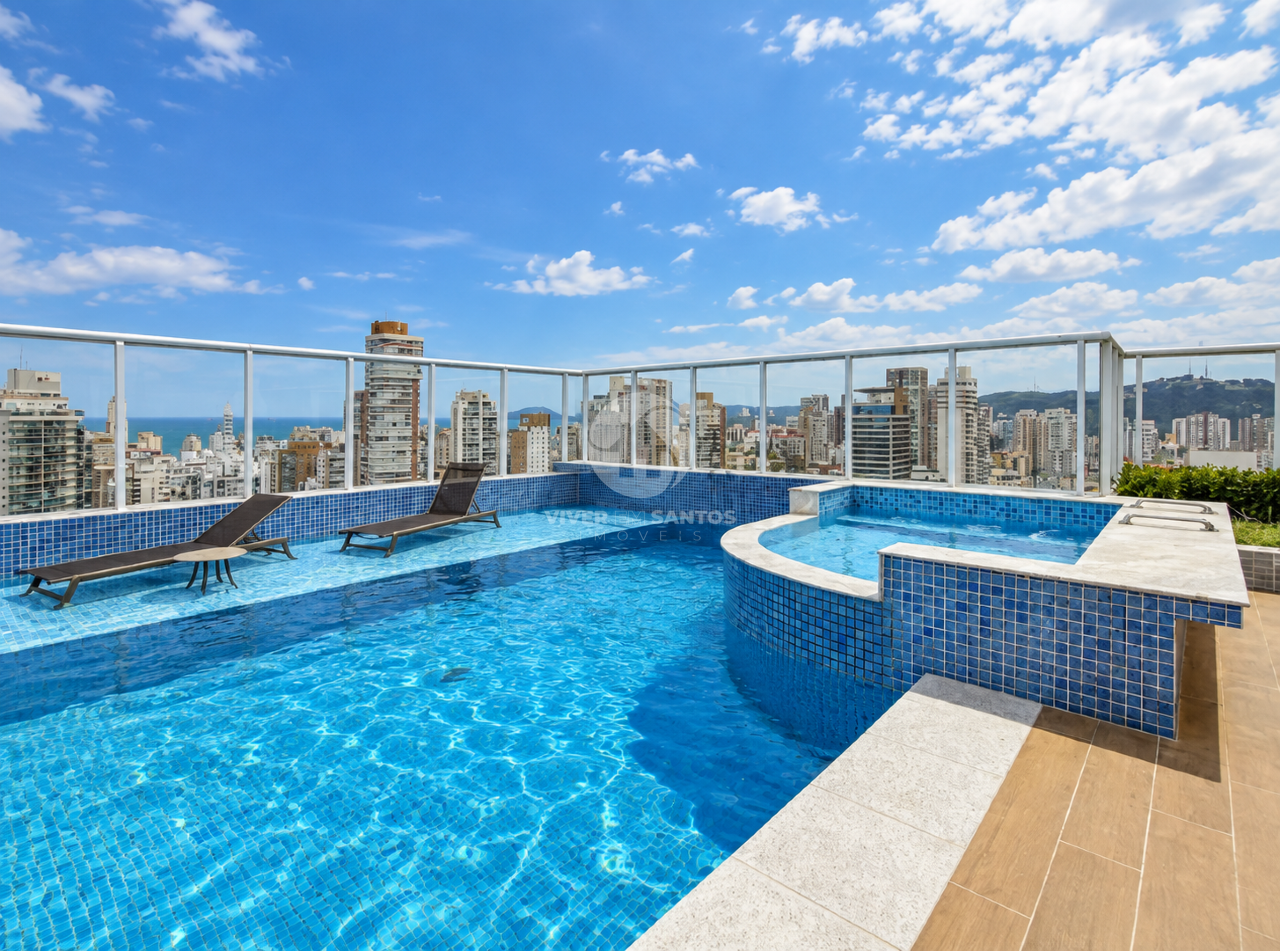 Apartamento Mobiliado, 2 Dormitórios, Suíte, Varanda e Lazer Completo no Boqueirão – Santos/SP em Boqueirão, Santos — foto 31