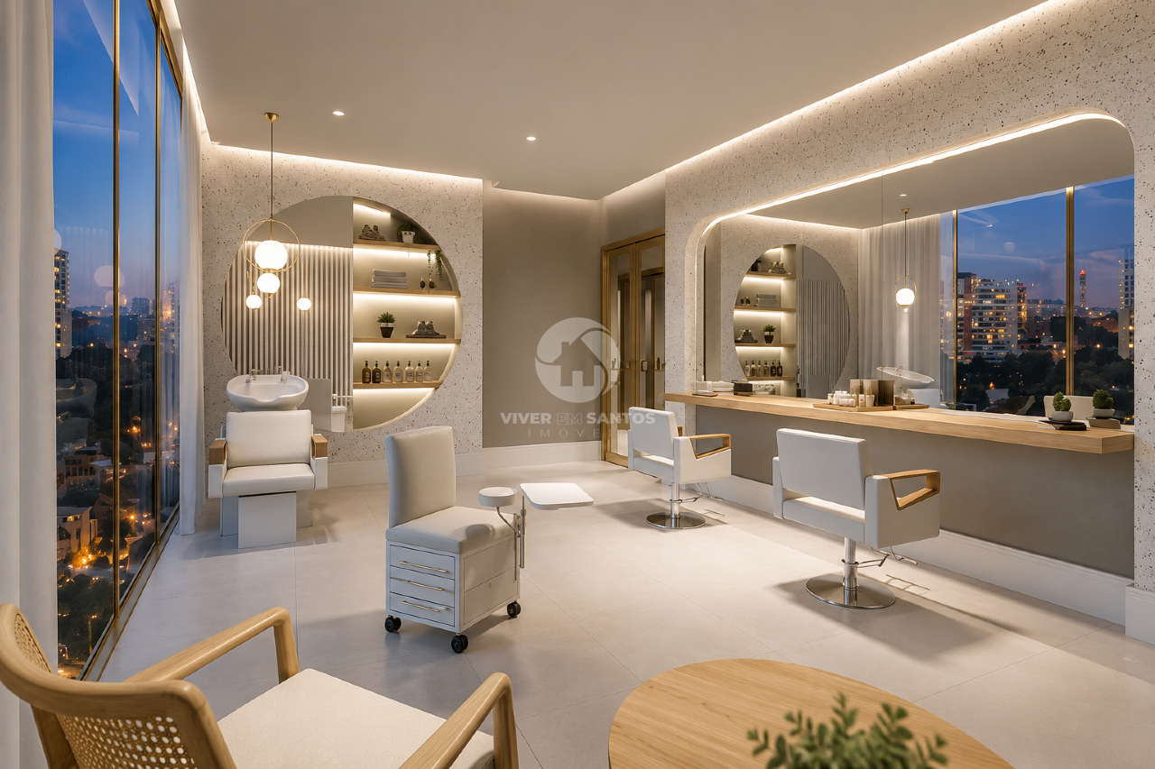 Apartamento 1 Suíte, Varanda Gourmet no Seven Living - Ponta da Praia - Santos SP em Ponta da Praia, Santos — foto 20