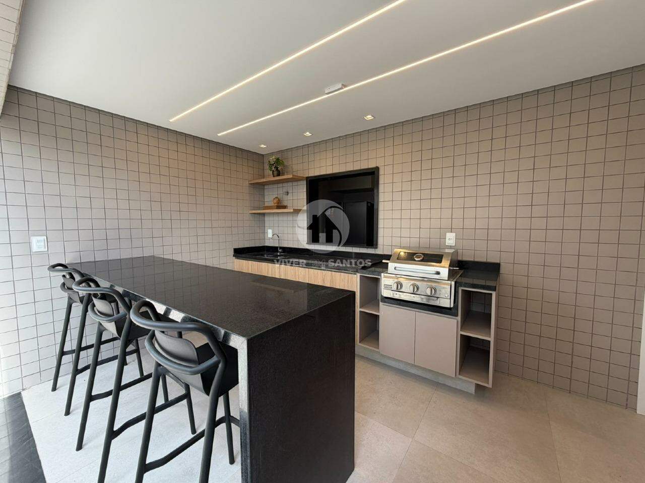 Apartamento 2 Dormitórios, Suíte, Varanda Grill e Lazer Completo no Macuco - Santos SP em Macuco, Santos — foto 21