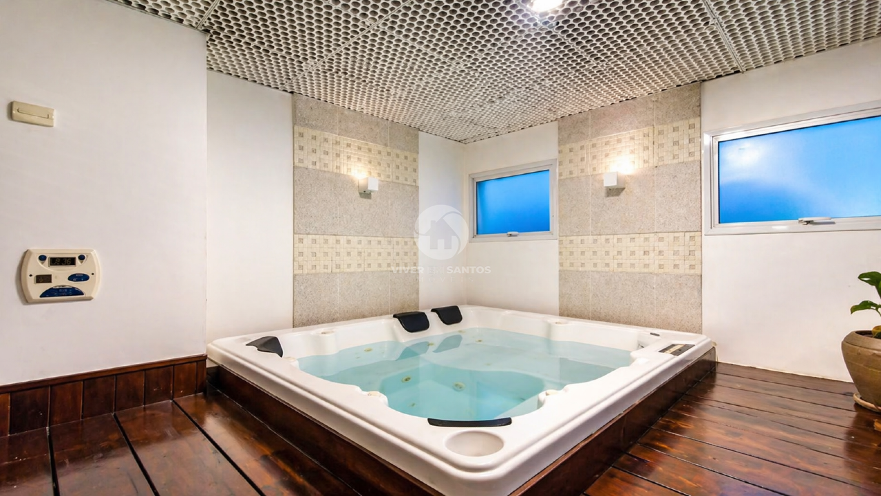 Apartamento Exclusivo 4 Suítes com Vista para o Mar – Gonzaga em Gonzaga, Santos — foto 34