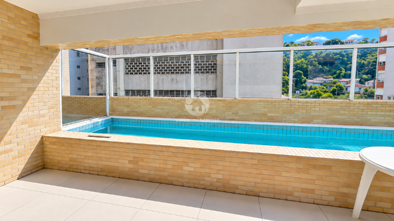 Apartamento com 1 dormitório, varanda e lazer completo no José Menino – Santos em José Menino, Santos — foto 9