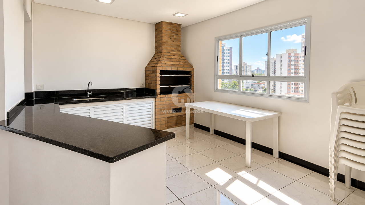 Cobertura, 4 Suítes, Piscina Privativa, Churrasqueira e 3 Vagas no Embaré – Santos/SP em Embaré, Santos — foto 35