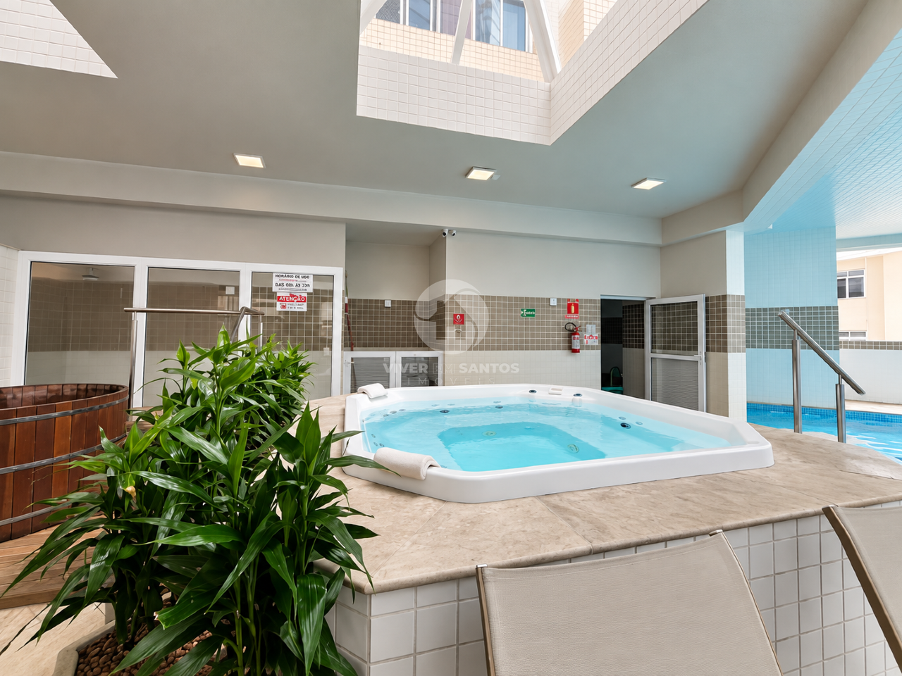 Cobertura Triplex Porteira Fechada, 4 Suítes, Piscina Privativa, Vista para o Mar e 5 Vagas – Santos/SP em Gonzaga, Santos — foto 37