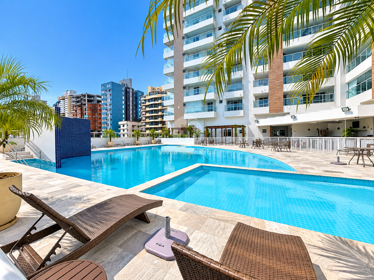 Cobertura Triplex Porteira Fechada, 4 Suítes, Piscina Privativa, Vista para o Mar e 5 Vagas – Santos/SP em Gonzaga, Santos — foto 31