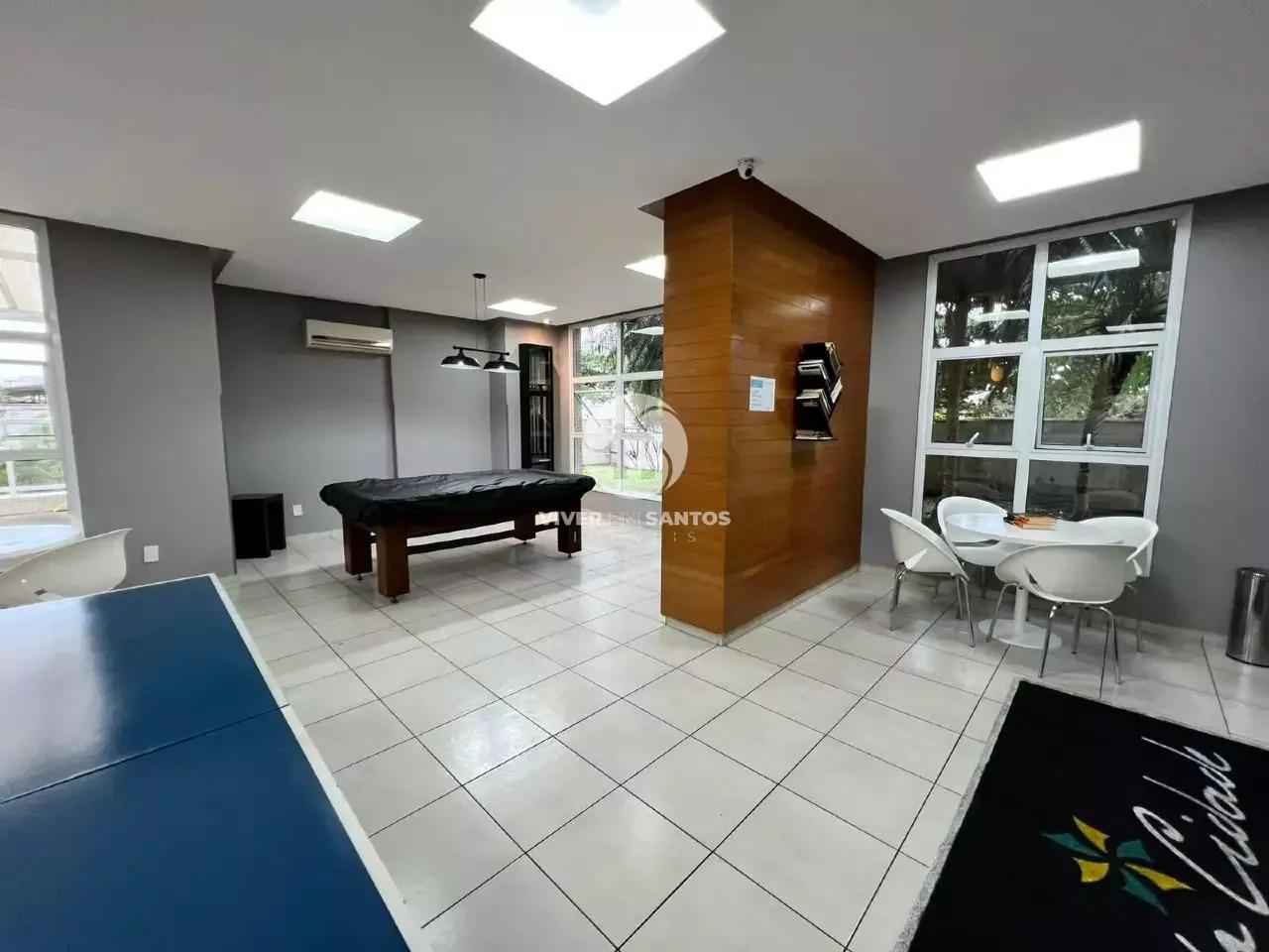 Condomínio Clube Completo: 3 Dormitórios, 2 Suítes e 2 Vagas Demarcadas - Ponta da Praia Santos/SP em Ponta da Praia, Santos — foto 30