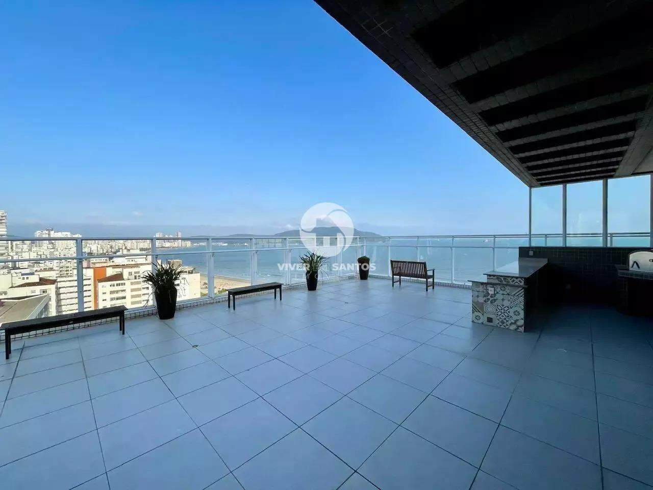 Apartamento 2 Dormitórios, Suíte, Vista Mar, 2 Vagas e Lazer a 50 Metros da Praia do Boqueirão – Santos/SP em Boqueirão, Santos — foto 33