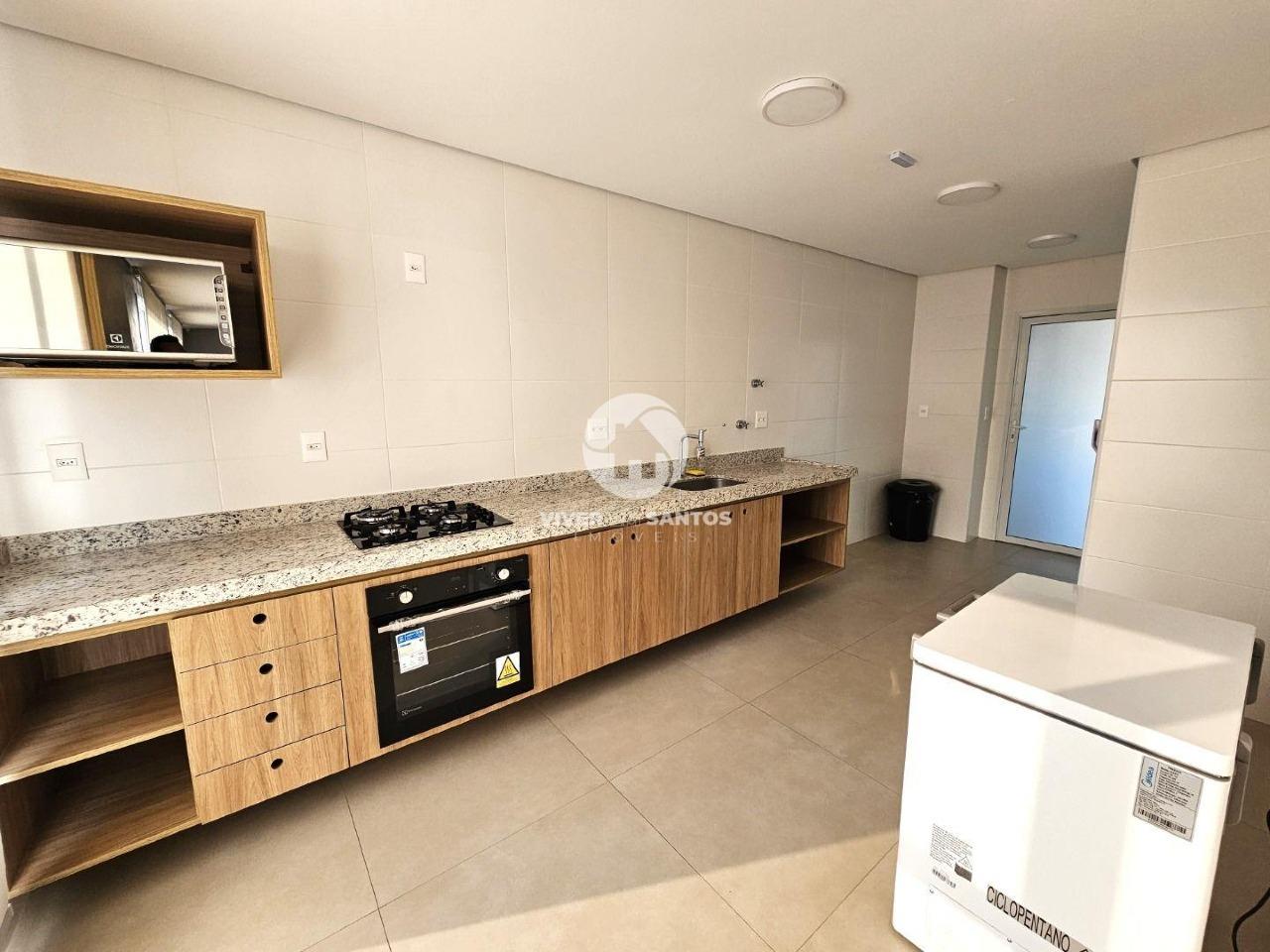 Apartamento com varanda e vista na Ponta da Praia em Ponta da Praia, Santos — foto 35