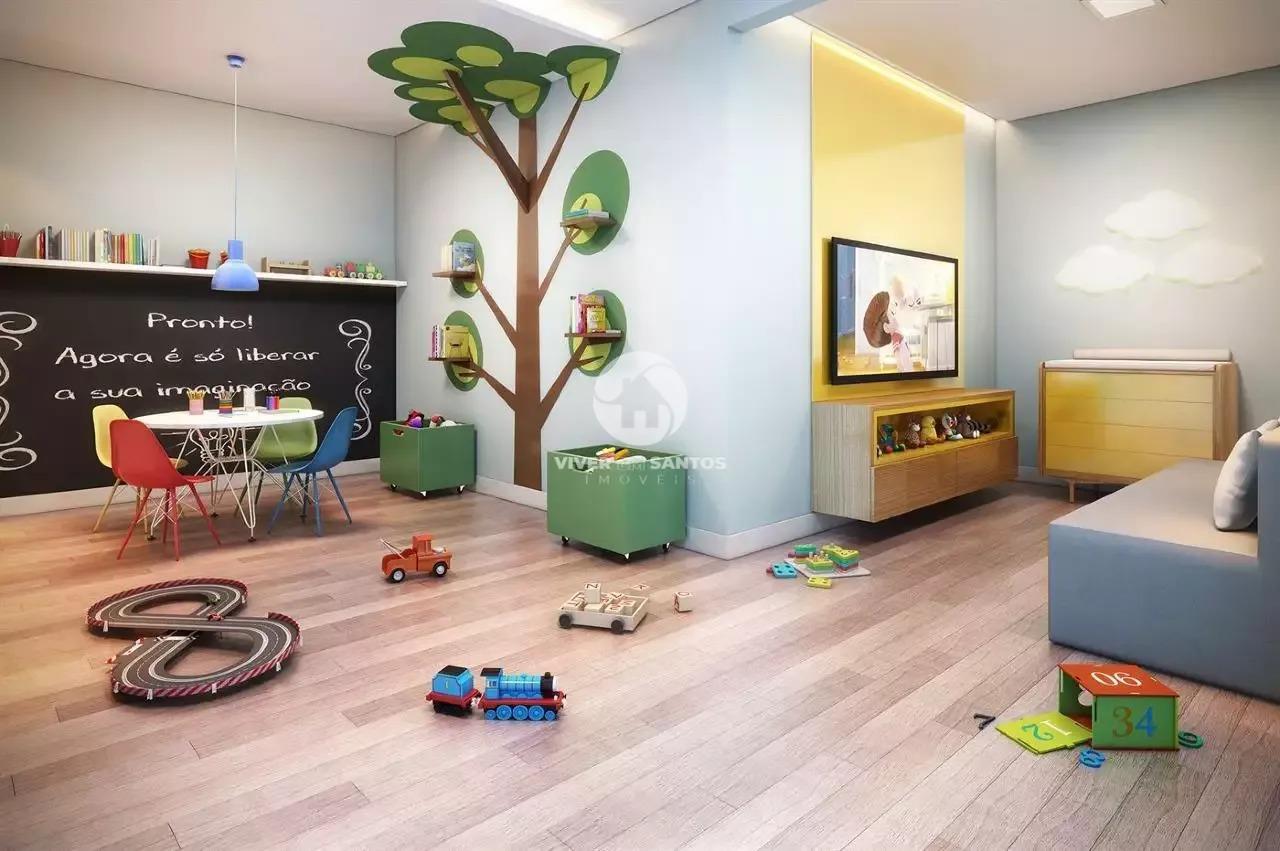 Apartamento vista mar com 2 quartos e lazer completo no Boqueirão em Santos em Boqueirão, Santos — foto 35