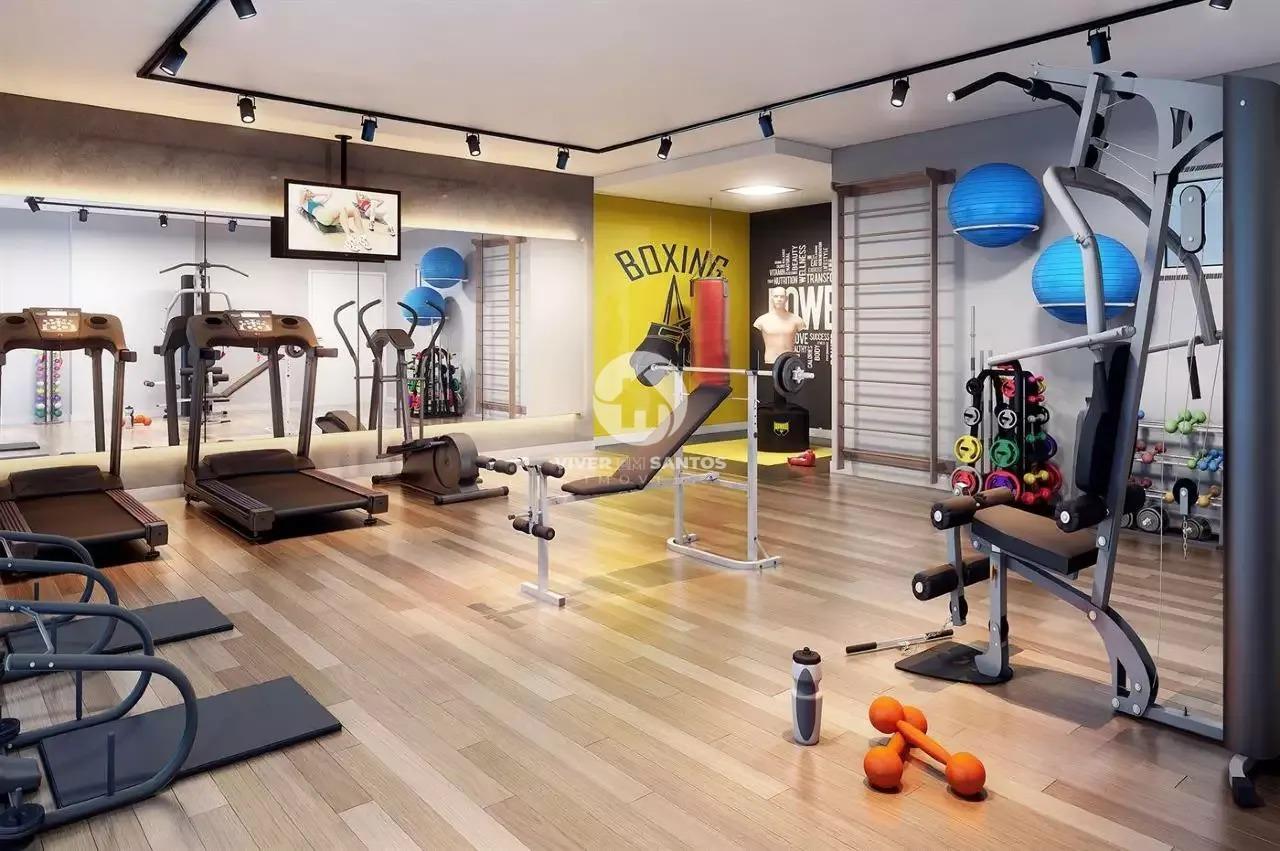 Apartamento vista mar com 2 quartos e lazer completo no Boqueirão em Santos em Boqueirão, Santos — foto 33