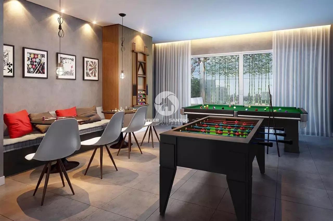 Apartamento vista mar com 2 quartos e lazer completo no Boqueirão em Santos em Boqueirão, Santos — foto 29