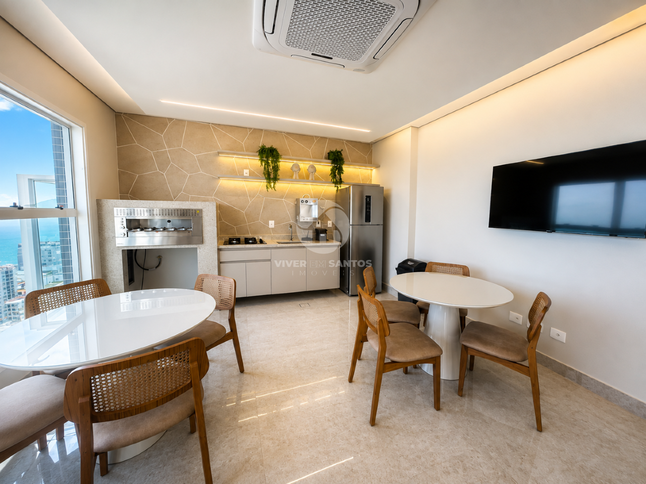 Apartamento 2 suítes novo, sacada gourmet e lazer completo em Embaré, Santos — foto 18