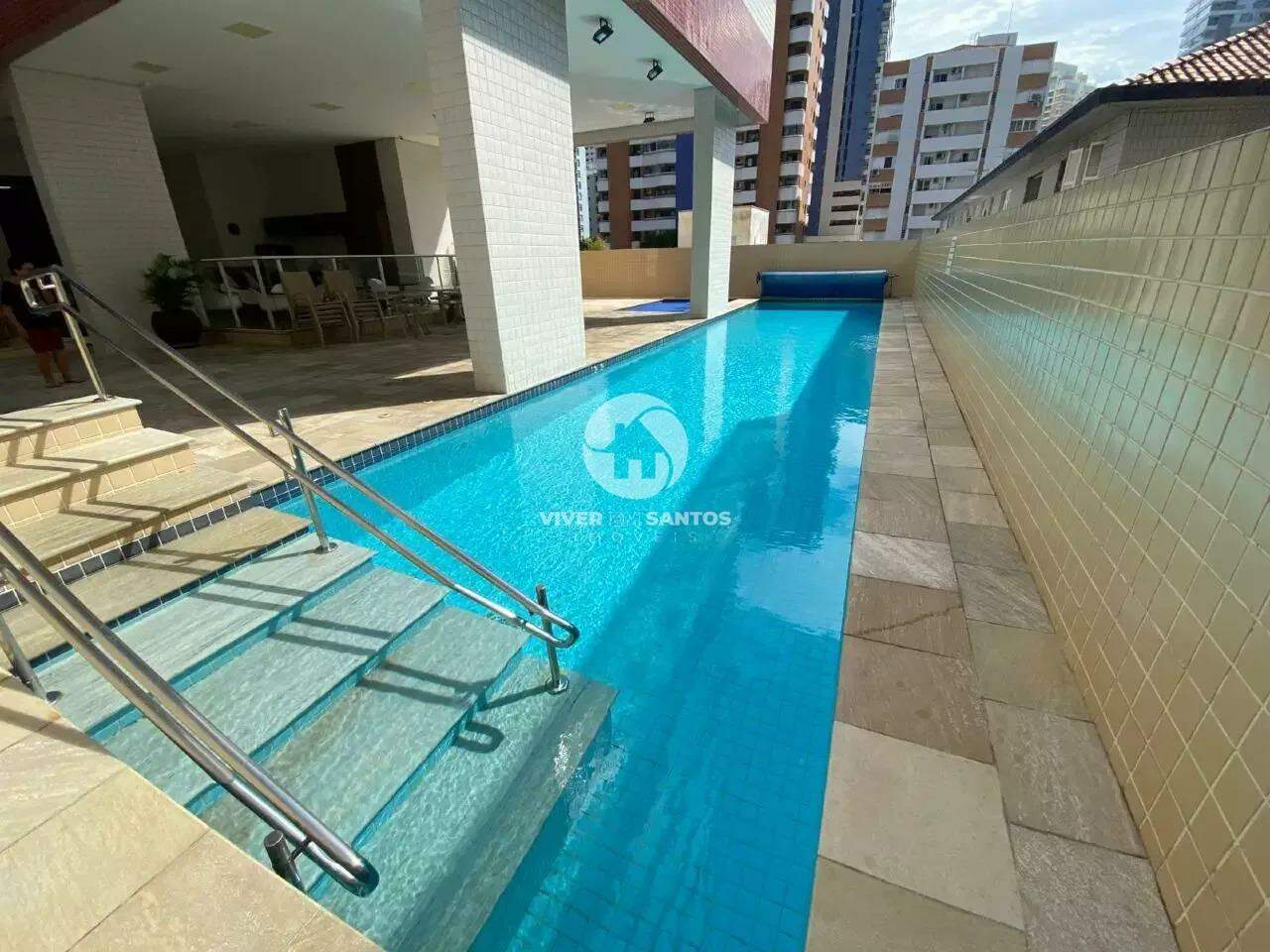Excelente apartamento 02 dormitórios (1 suíte) – 1,5 quadra da praia – Gonzaga – Santos SP em Gonzaga, Santos — foto 30