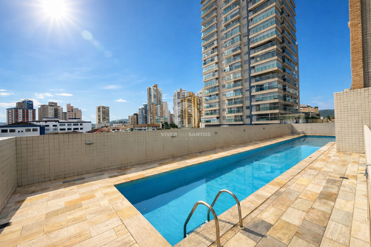 Apartamento com 3 dormitórios à venda, 119m² por R$ 1.850.000,00 - Ponta da Praia- Santos/SP em Ponta da Praia, Santos — foto 29