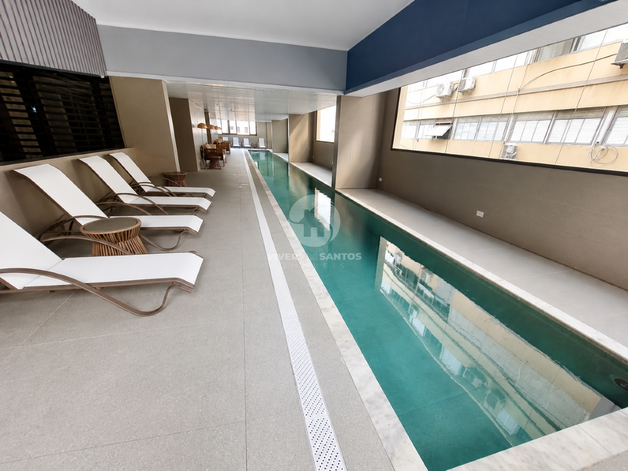 Allure Barão - 2 quartos sendo 1 suíte - 1 vaga demarcada - lazer completo em José Menino, Santos — foto 12