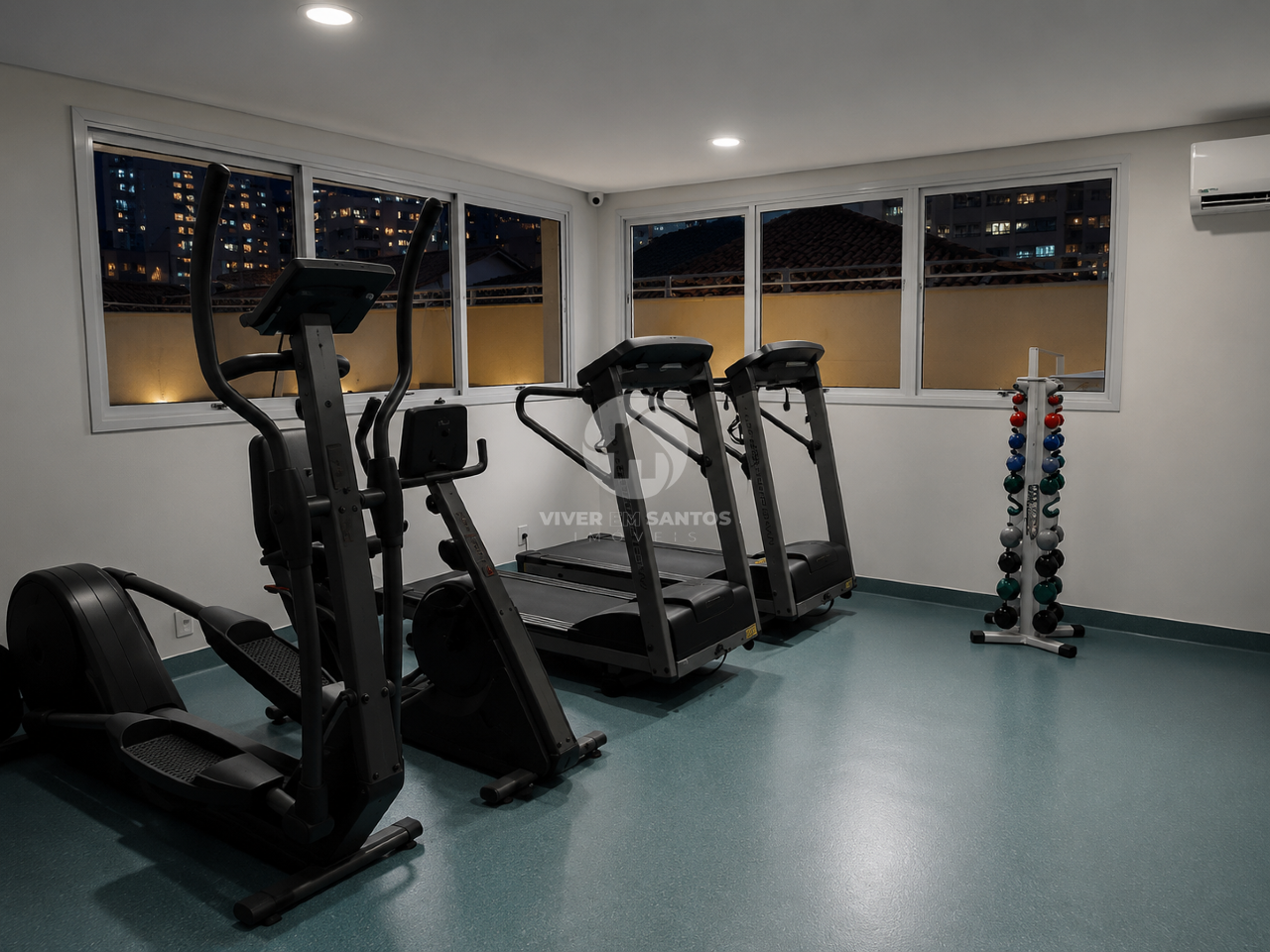 Apartamento 3 Dormitórios, Vista Livre e Lazer Completo na Vila Rica - Santos SP em Boqueirão, Santos — foto 32